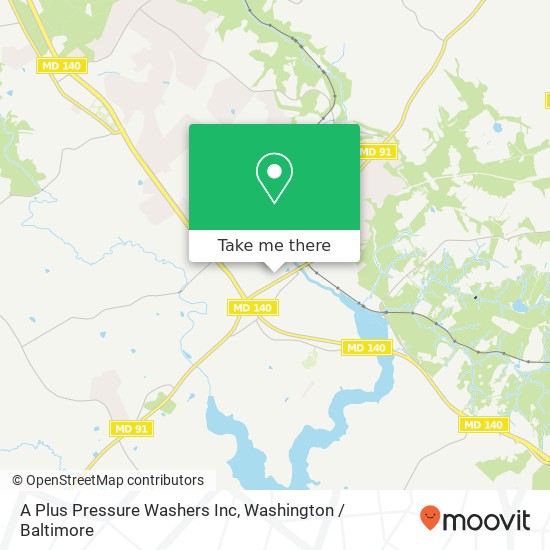 Mapa de A Plus Pressure Washers Inc