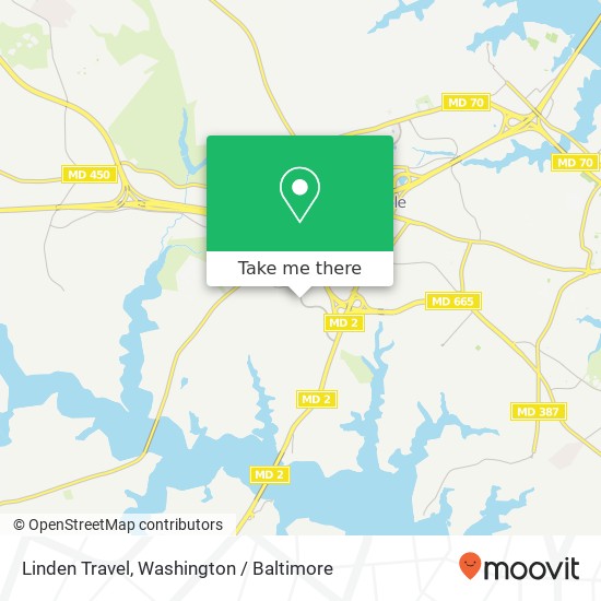 Mapa de Linden Travel