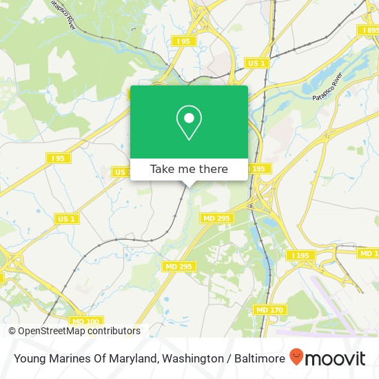 Mapa de Young Marines Of Maryland