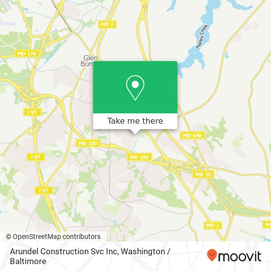 Mapa de Arundel Construction Svc Inc