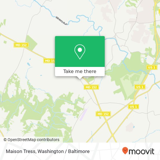 Maison Tress map