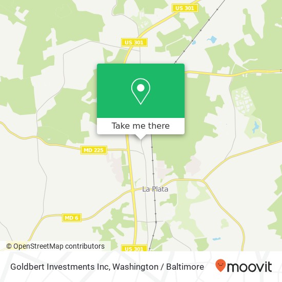 Mapa de Goldbert Investments Inc