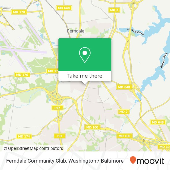 Mapa de Ferndale Community Club