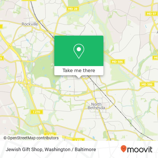 Jewish Gift Shop map