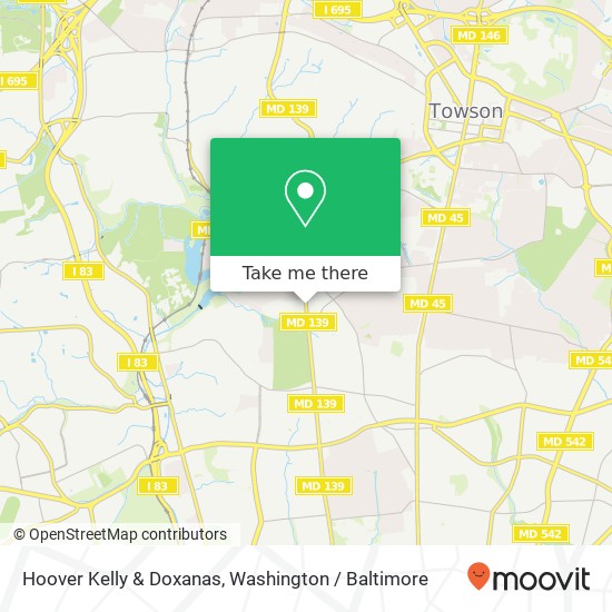 Hoover Kelly & Doxanas map