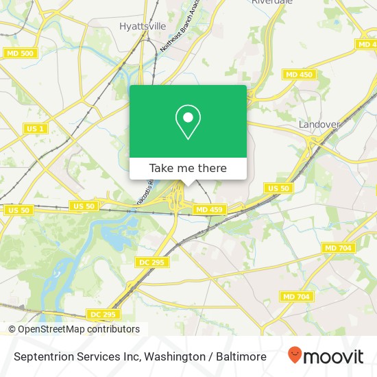 Septentrion Services Inc map