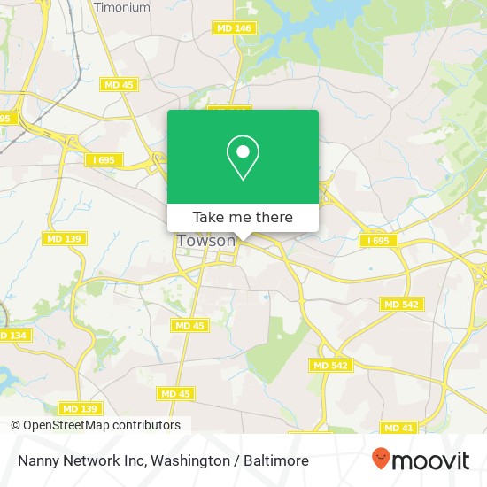 Nanny Network Inc map