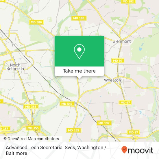 Mapa de Advanced Tech Secretarial Svcs