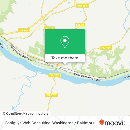 Coolguys Web Consulting map