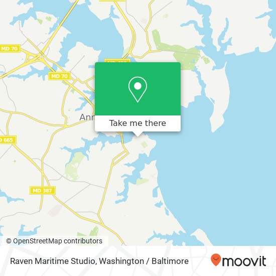 Raven Maritime Studio map