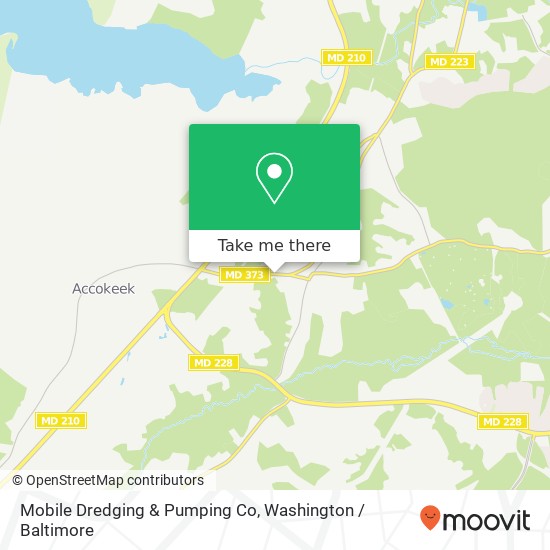 Mapa de Mobile Dredging & Pumping Co