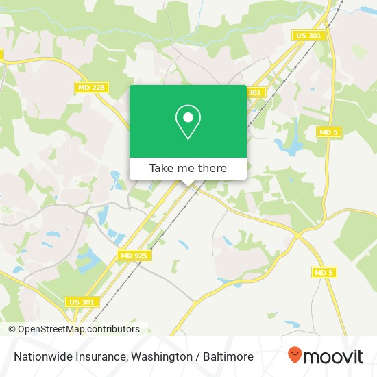 Nationwide Insurance map