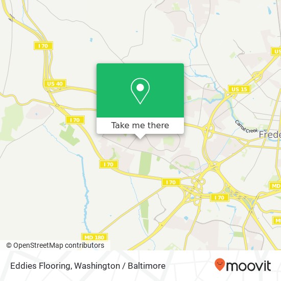 Mapa de Eddies Flooring