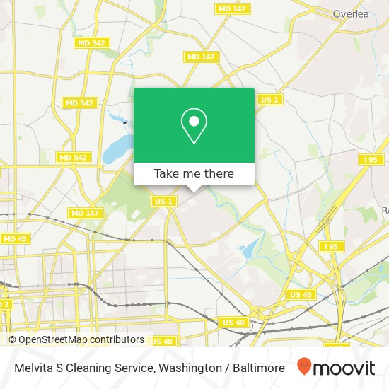 Melvita S Cleaning Service map