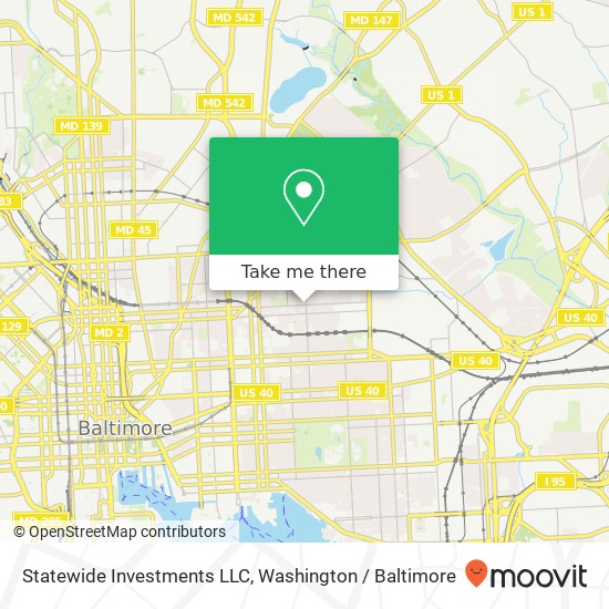 Mapa de Statewide Investments LLC