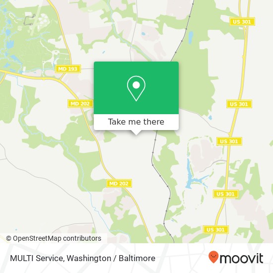 MULTI Service map