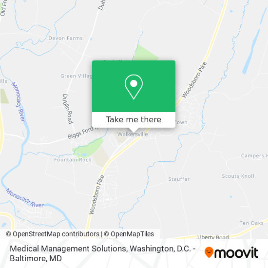 Medical Management Solutions map