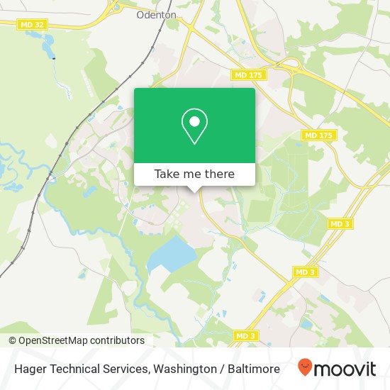 Hager Technical Services map