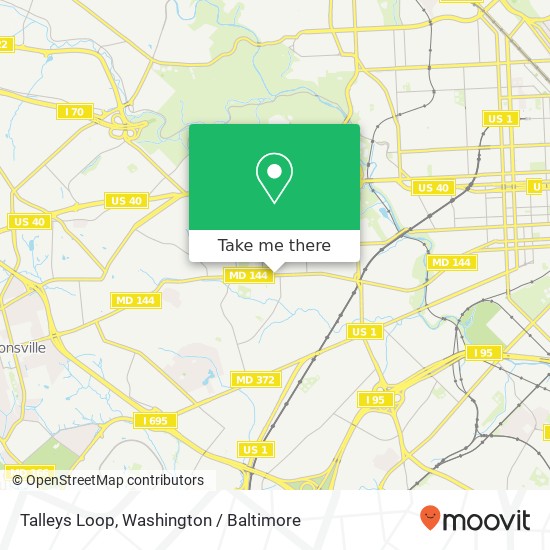 Talleys Loop map