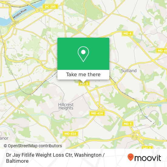 Dr Jay Fitlife Weight Loss Ctr map