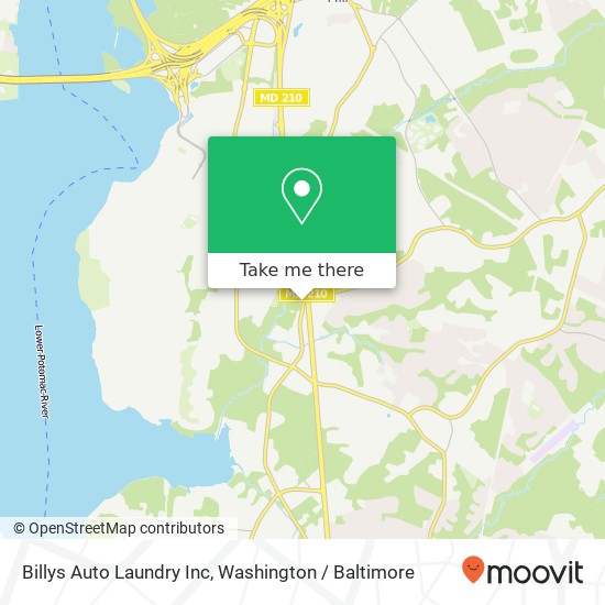 Billys Auto Laundry Inc map