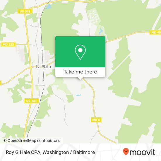 Mapa de Roy G Hale CPA