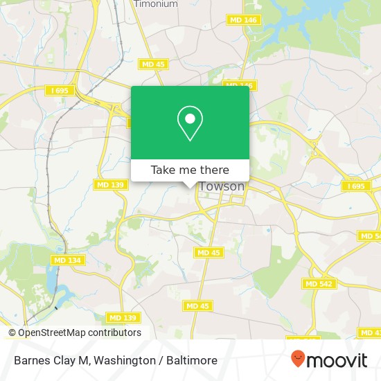 Mapa de Barnes Clay M