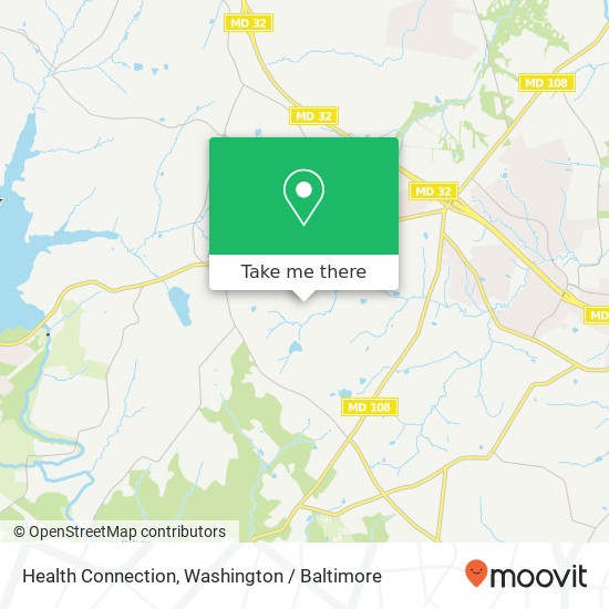 Health Connection map