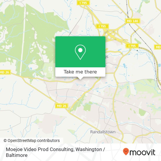 Moejoe Video Prod Consulting map