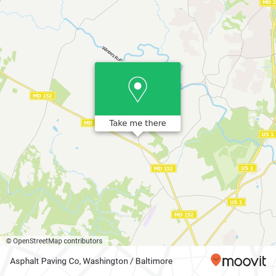 Mapa de Asphalt Paving Co