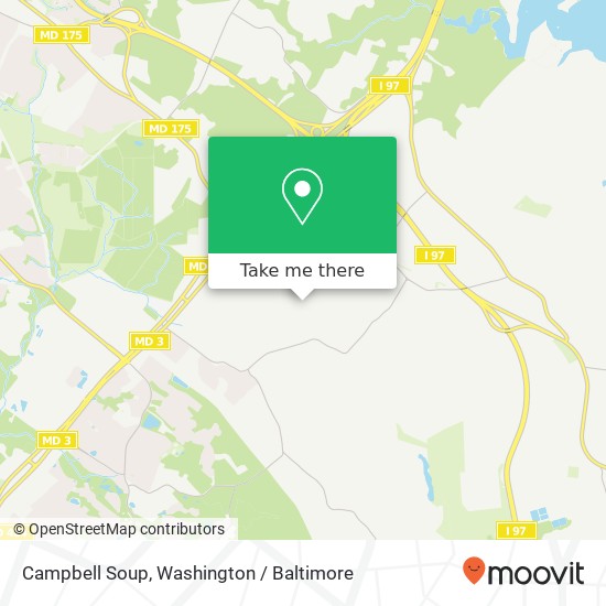 Mapa de Campbell Soup