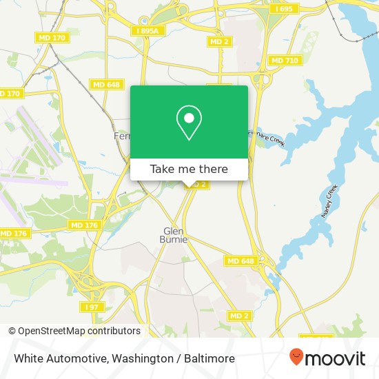 Mapa de White Automotive