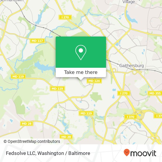 Mapa de Fedsolve LLC