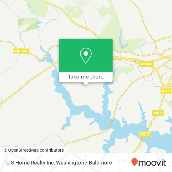 U S Home Realty Inc map