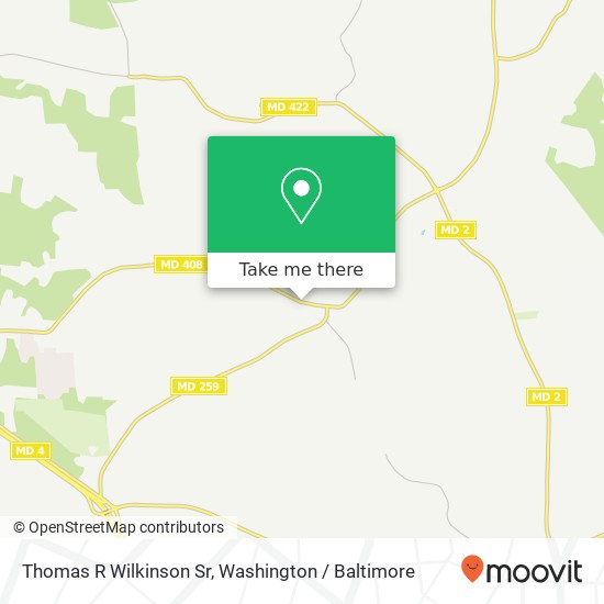 Thomas R Wilkinson Sr map