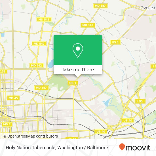 Holy Nation Tabernacle map