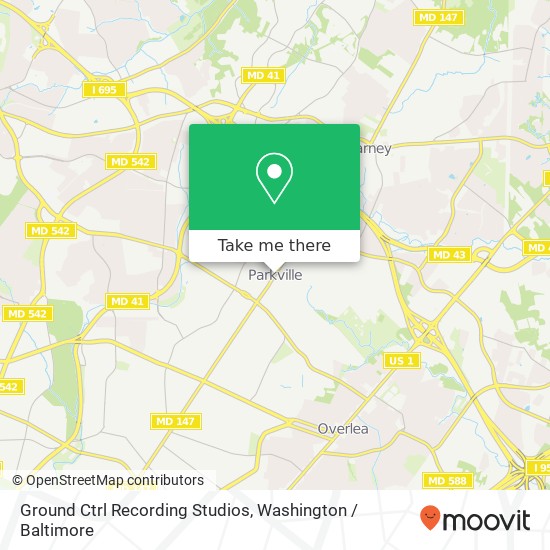 Ground Ctrl Recording Studios map