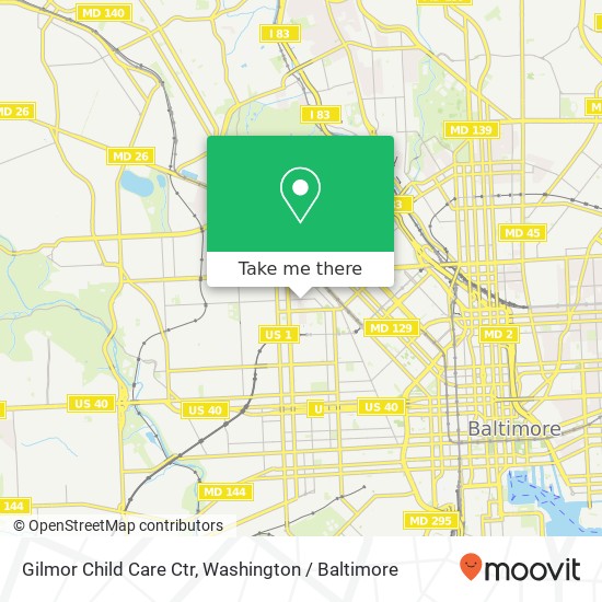 Gilmor Child Care Ctr map