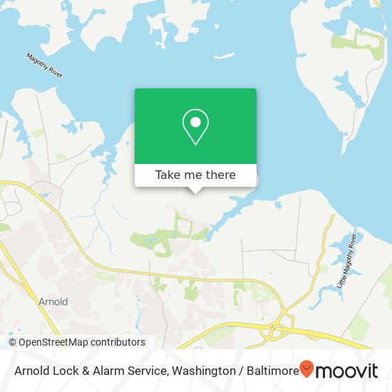 Arnold Lock & Alarm Service map