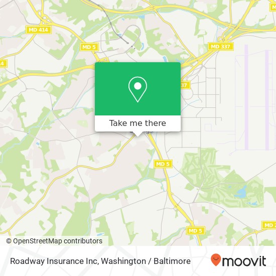 Mapa de Roadway Insurance Inc