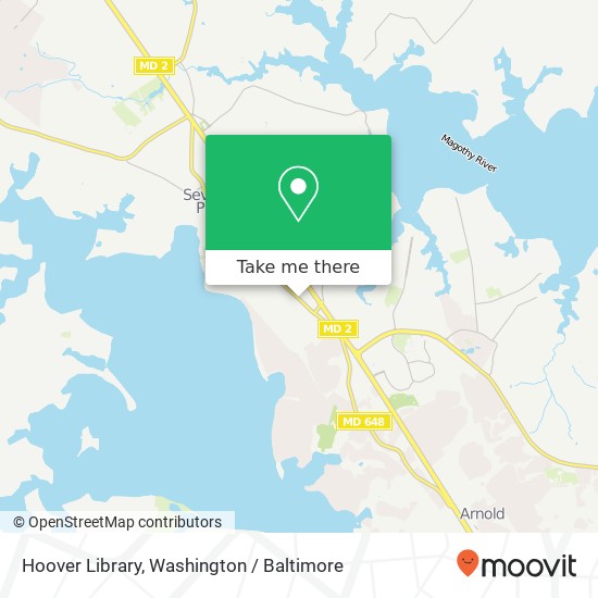 Hoover Library map