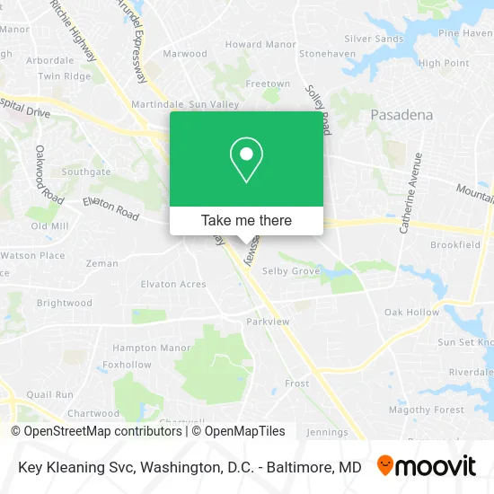 Key Kleaning Svc map