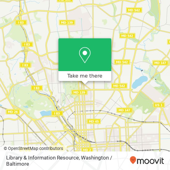 Mapa de Library & Information Resource