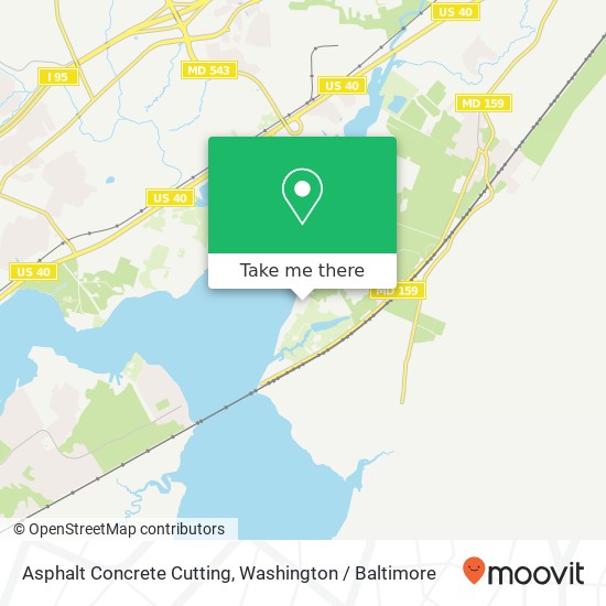 Asphalt Concrete Cutting map