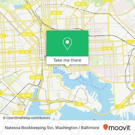 Natessa Bookkeeping Svc map