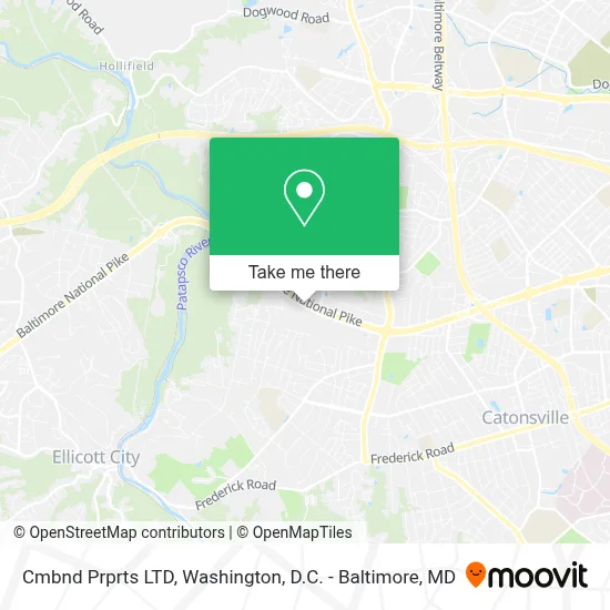 Cmbnd Prprts LTD map