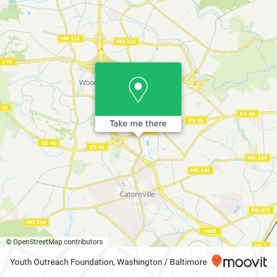 Youth Outreach Foundation map