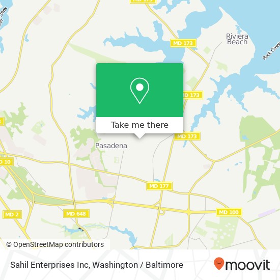 Mapa de Sahil Enterprises Inc