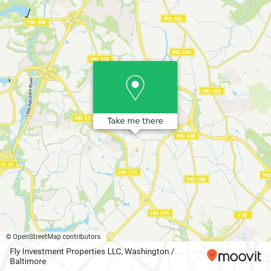 Fly Investment Properties LLC map