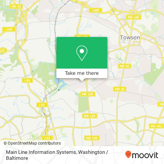 Main Line Information Systems map